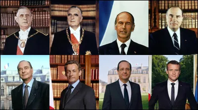 Quel est le premier président de la Cinquième République française à être resté 5 ans à la tête de l'État ?