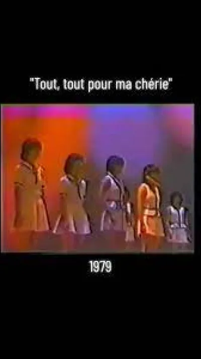 Quel est l'interprète du titre "Tout, tout pour ma chérie" ?