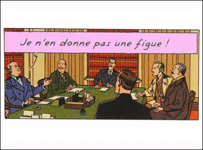 Encore une allusion gustative... Mais en français aussi ou ... ?