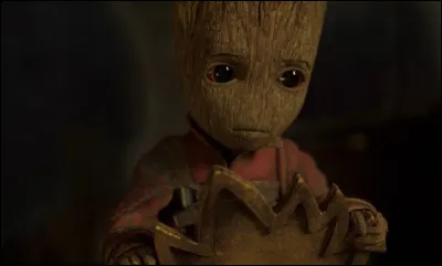 Dans quel film voit-on Groot comme sur l'image ?
