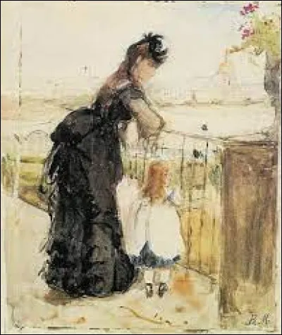 Je suis une femme peintre et j'ai posé pour le "Balcon" de Manet.
