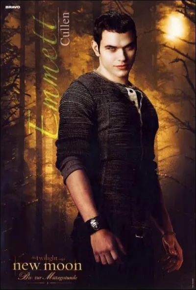 Emmett est le seul  apprcier d'tre un vampire.