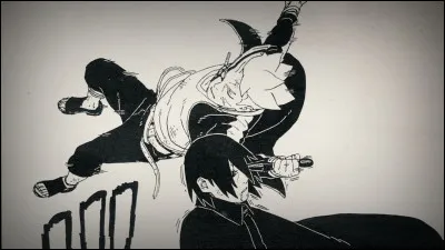 À qui Borushiki a-t-il crevé l'il ?