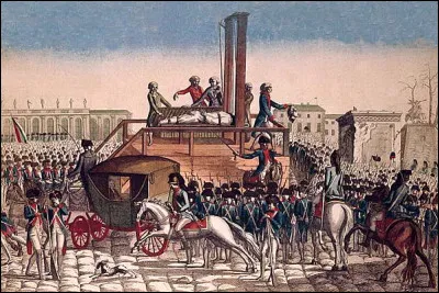 Louis XVI est exécuté par la lame de la guillotine le 21 janvier 1793 sur la place de la Concorde à 10 h 22. 
Quels sont ses derniers mots recouverts par les tambours avant que Charles Henri-Sanson ne lance la guillotine ? 
(toutes les citations ci-dessous sont vraies).