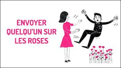 Que signifie l'expression : "Envoyer quelqu'un sur les roses" ?
