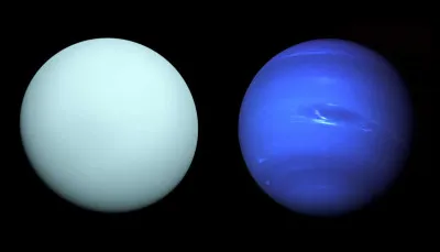 Comment appelle-t-on parfois Uranus et Neptune ?