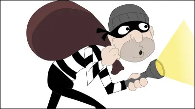 Tu vois un voleur entrer dans une maison. Que fais-tu ?