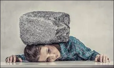 Avec quoi doit-on nous ramasser lorsqu'on est dans un état physique déplorable ?