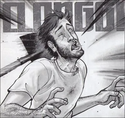 Qui lui assne un coup de pelle sur la tte, l'assommant alors qu'il cherche de l'aide ?