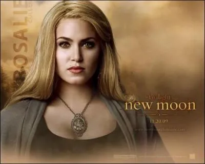 Rosalie est la cadette de la famille.