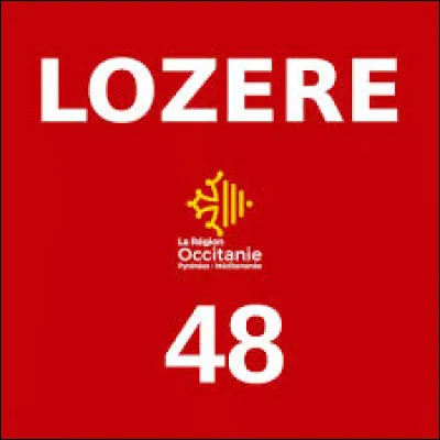 Quelle est la particularité du département de la Lozère ?