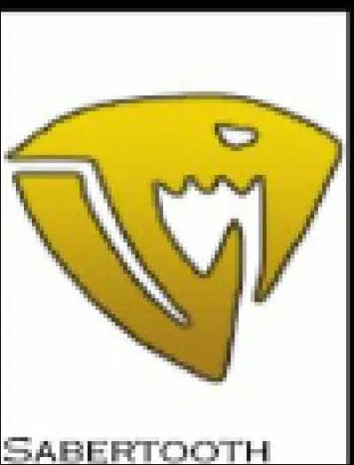 Où est situé le tatouage de la guilde de Sabertooth sur Rogue ?