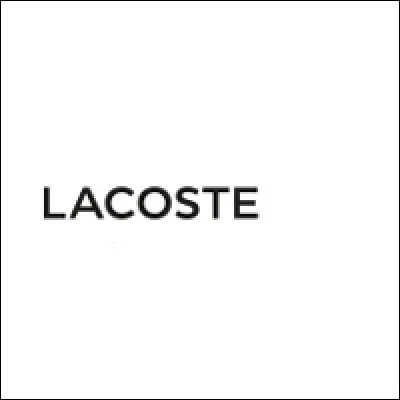 Quel animal représente la marque Lacoste ?