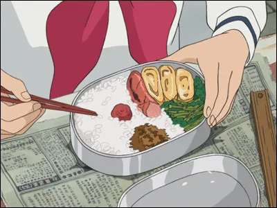 Dans quel Ghibli pouvons-nous voir ce bento ?
