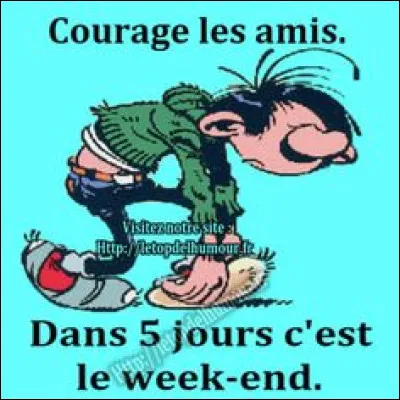 Il fait trop beau pour travailler !