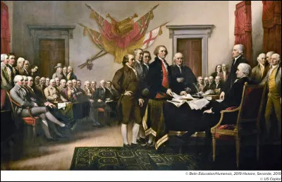 En quelle année a été signée la Déclaration d'indépendance des États-Unis ?