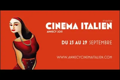 En quelle année a été créé le festival du film italien dAnnecy ?