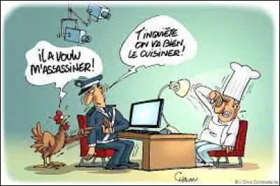 Une devinette pour terminer : lequel de ses récipients métalliques est le préféré du policier ?