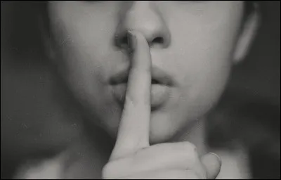 Pour recommander le silence, on dit familièrement "motus et bouche...".