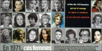 Quel journal publie en 1971 le "Manifeste des 343 femmes" affirmant publiquement avoir avorté ?