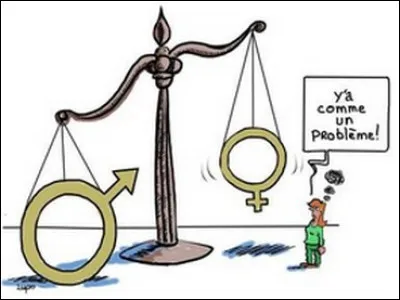 En quelle année est inscrit, dans la Constitution française de la IVe République, le principe de l'égalité absolue entre hommes et femmes ?