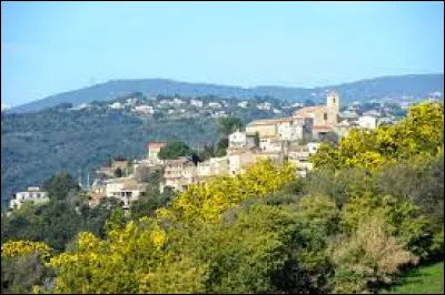 Ce bourg de 3000 habitants, situé dans les Alpes Maritimes entre Cannes et Grasse, c'est Auribeau sur