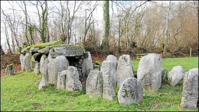 Quel est le nom de cet immense dolmen situé sur la commune de Passais, dans l'Orne (Normandie) ?