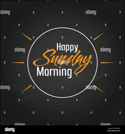 Que fais-tu le dimanche matin, quand tu te réveilles ?