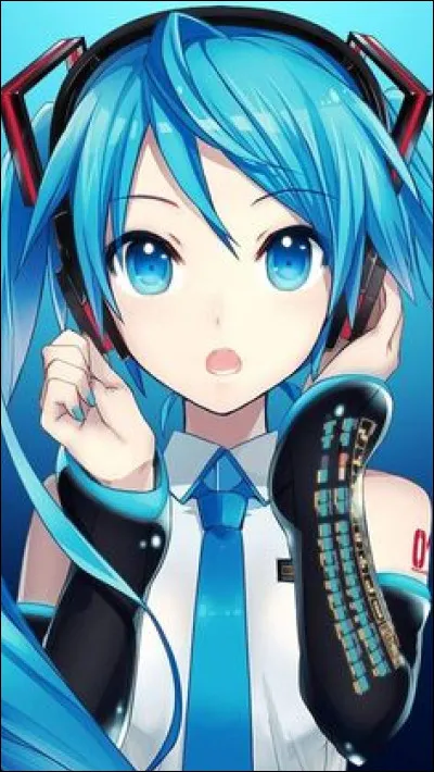 Hatsune Miku a un tatouage sur son bras gauche qu'y a-t-il d'écrit dessus ?