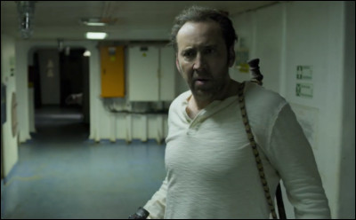 Dans lequel de ces films Nicolas Cage doit-il se battre dans un bateau avec un tueur et des animaux sauvages ?