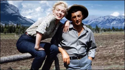 Quel acteur donne la réplique à Marilyn Monroe dans le film "Rivière sans retour" en 1954 ?