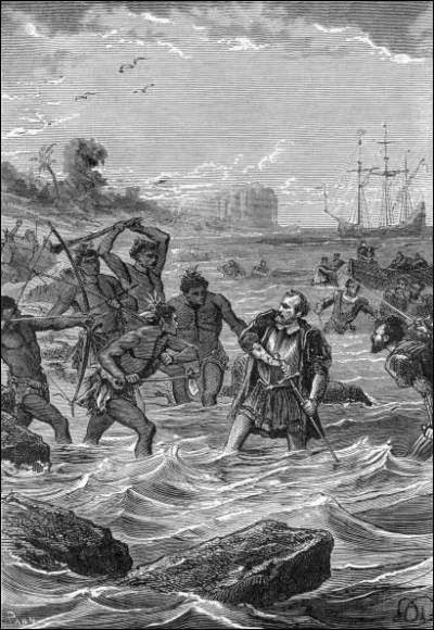 Sur quelle île des Philippines est mort l'explorateur portugais Fernand de Magellan ?