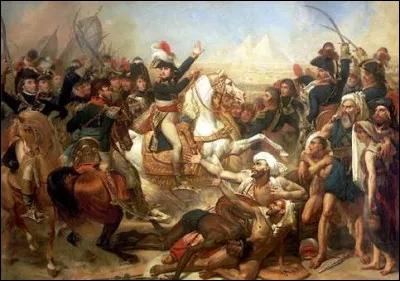 Lors de sa campagne en Égypte, quelle célèbre citation prononça le général Napoléon Bonaparte ?