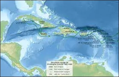 Qui découvre la Guadeloupe en 1493 et la Martinique en 1502, bien avant que la France prenne possession des lieux ?