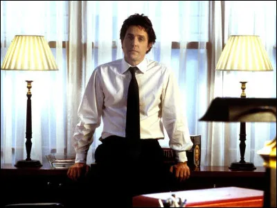 Dans quel film Hugh Grant est-il le premier ministre de la Grande-Bretagne ?