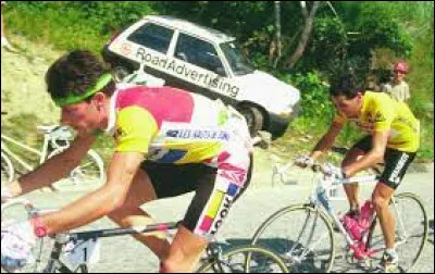 Ce coureur cycliste, qui a terminé 3e du Tour de France 1987 et a remporté Paris-Nice en 1992, c'est ...