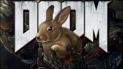 Comment s'appelle le lapin du personnage principal dans Doom 2 ?