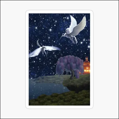 Comment se nomme la licorne volante chouchoutée par Sophie et Keefe ?