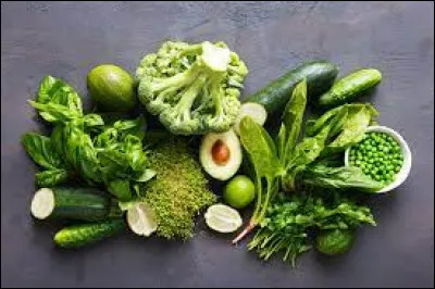 Lequel de ces légumes est un légume vert mais nest pas de couleur verte ?