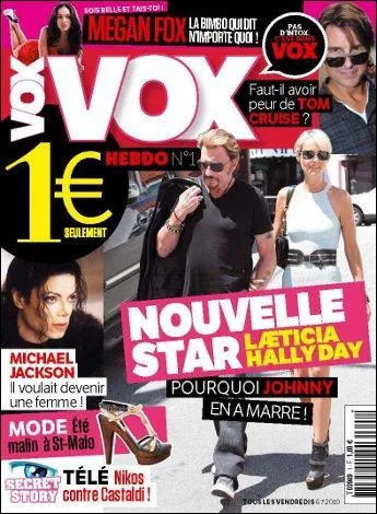 Tir  400 000 exemplaires, le nouveau magazine people Vox a un directeur de la rdaction, David-Xavier Weiss, qui occupe une autre fonction difficilement compatible. Laquelle ?