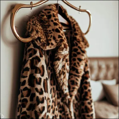 Je crois qu'un chat a eu des ennuis 
Vu le motif du manteau, c'est certainement