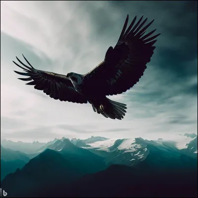 Un autre oiseau. Différent, cette fois ! Si majestueux, il représente :