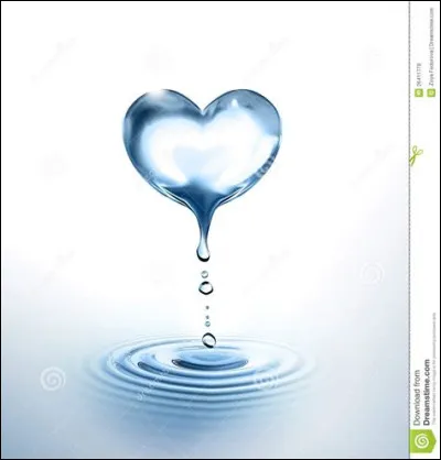Une expression associe l'amour et l'eau. Elle signifie : "Vivre de façon insouciante, en se contentant des sentiments amoureux, sans se préoccuper des nécessités matérielles. Comment l'eau est-elle qualifiée ?