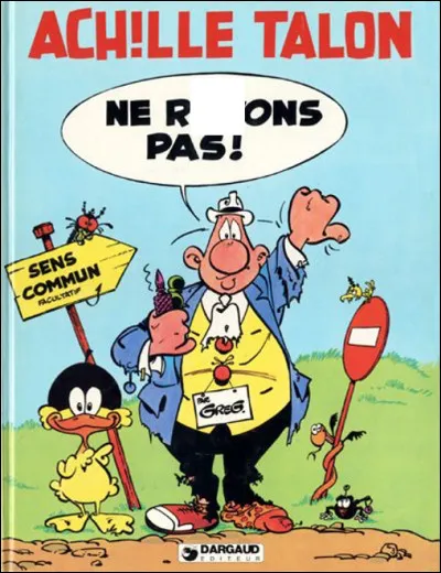 Quel est le titre en N de cet album Achille Talon paru en 1987 ?