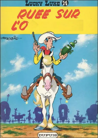 Quel est le titre en R de cet album Lucky Luke paru en 1960 ?