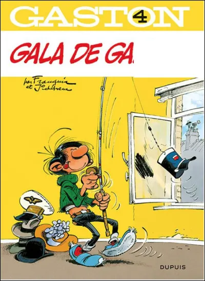 Quel est le titre en G de cet album de Gaston Lagaffe paru en 1963 ?