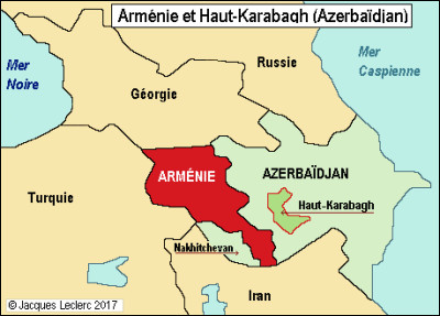 Sur quel continent se situe l'Arménie ?