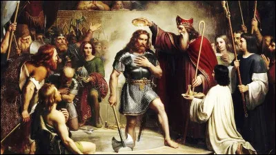 Qui était ce roi des Francs de la dynastie mérovingienne, un des plus importants personnages de l'Histoire de France, baptisé à Reims le 25 décembre 496, un événement majeur de notre histoire nationale ?