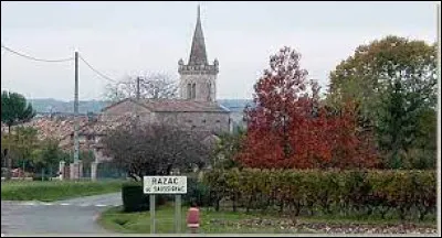 Commune néo-aquitaine, dans l'aire urbaine Bergeracoise, Razac-de-Saussignac se situe dans le département ...
