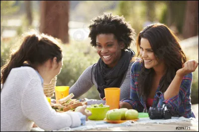 Après la permanence et d'autres cours, tu vas au self, manger avec tes ami(e)s ! De quoi parles-tu principalement ?